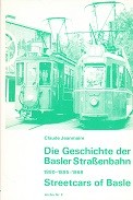 Die Geschichte der Basler Strassenbahn 1880-1895-1968