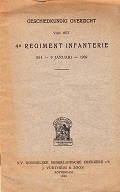 Geschiedkundig overzicht van het 4e Regiment Infanterie