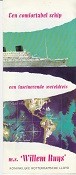 Brochure, een comfortabel schip ms Willem Ruys
