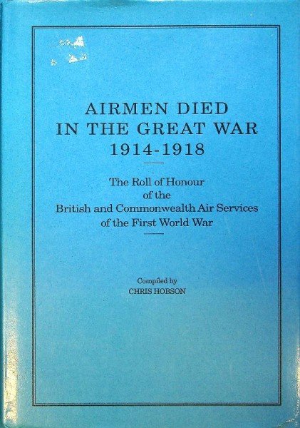 Airmen Died in the Great War 1914-1918