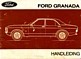 Ford Granada Handleiding 1976
