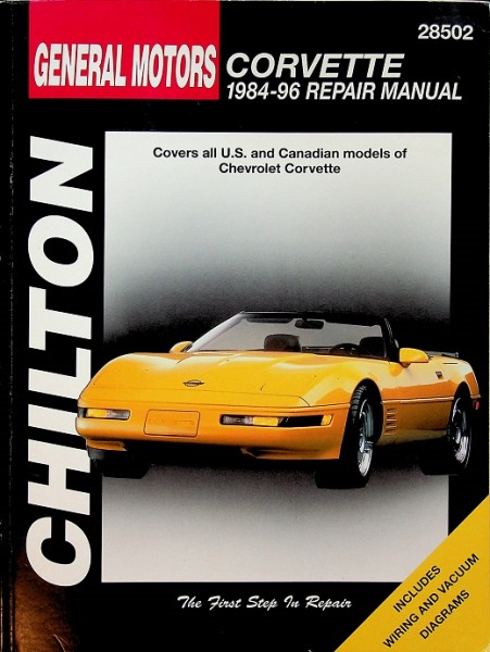 General Motors Corvette 1984-96 Repair Manual