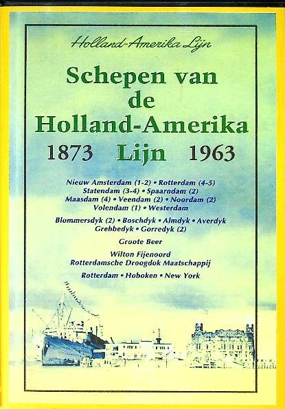 DVD Schepen van de Holland-Amerika Lijn 1873-1963
