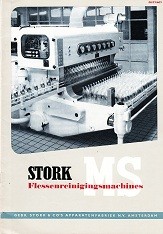 Brochure Stork Flessenreinigingsmachines type MS