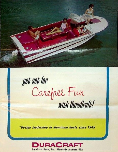 Brochure Duracraft Boats USA 1966