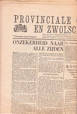 Provinciale Overijsselsche en Zwolsche Courant Donderdag 9 Mei 1940