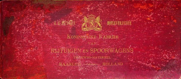 Catalogus J.J. Beynes Hofleverancier Koninklijke Fabriek van Rijtuigen en Spoorwagens