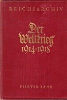 Reichsarchiv - Der Weltkrieg 1914-1918 Band 3 and 4 Der Marne complete. Von der Sambre zur Marne and Die Schlacht