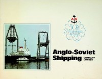 Anglo-Soviet Shipping - Brochure Anglo-Soviet Shipping. 50th Anniversary 1923-1973