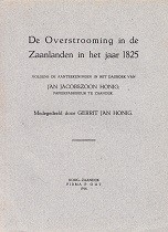 De overstrooming in de Zaanlanden in het jaar 1825