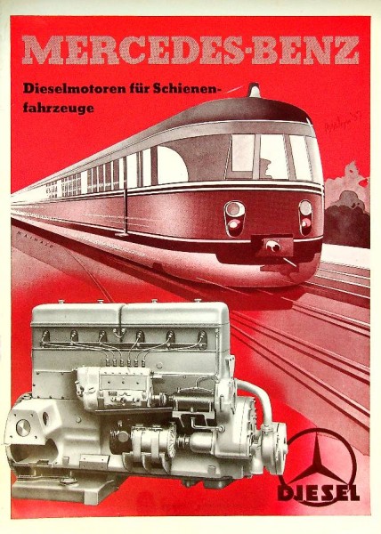Brochure Mercedes-Benz Diesel-engines for Trains