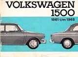Handleiding Volkswagen 1500 en 1500 s