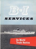 Brochure B.I. Services, On World Trade Routes