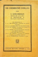Schilderman, S - De Chemische Oorlog