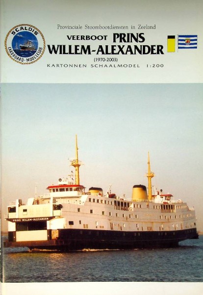Bouwplaat veerboot Prins Willem-Alexander (1970-2003)